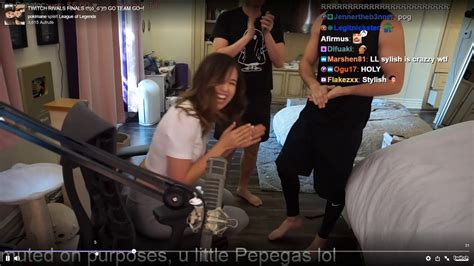 pokimane in thong|Pokimane thong slip